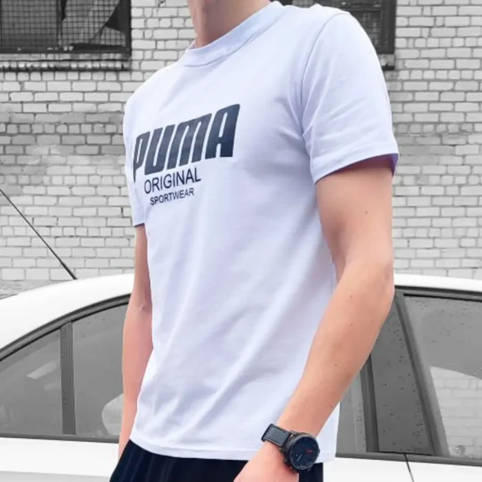 Чоловіча футболка Puma біла M