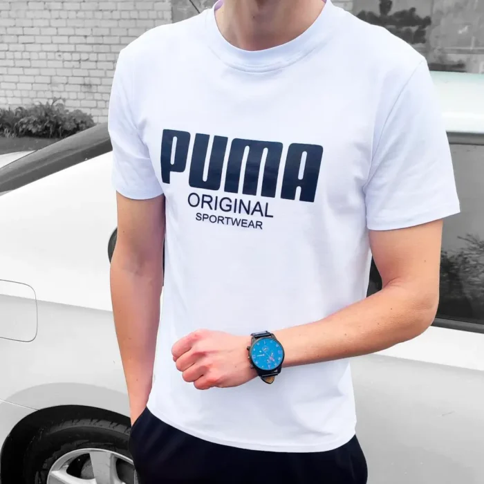 Чоловіча футболка Puma біла M