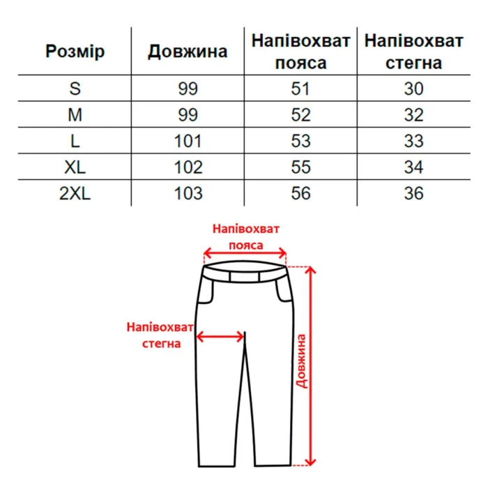 Штани размер №