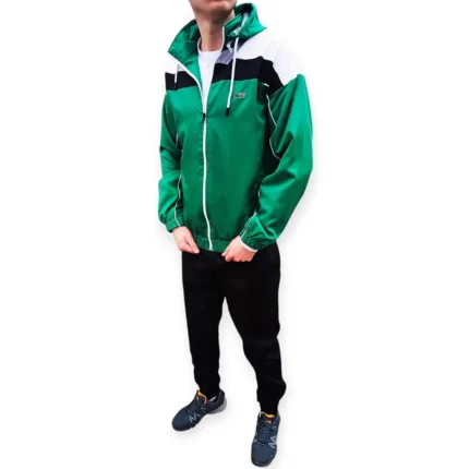 Спортивні костюми Спортивний костюм Lacoste (чорний з зеленим) Орхідея