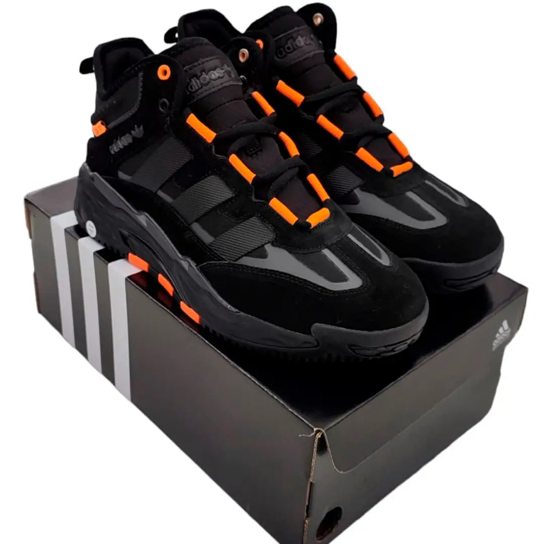 кросівки Adidas Niteball black orange