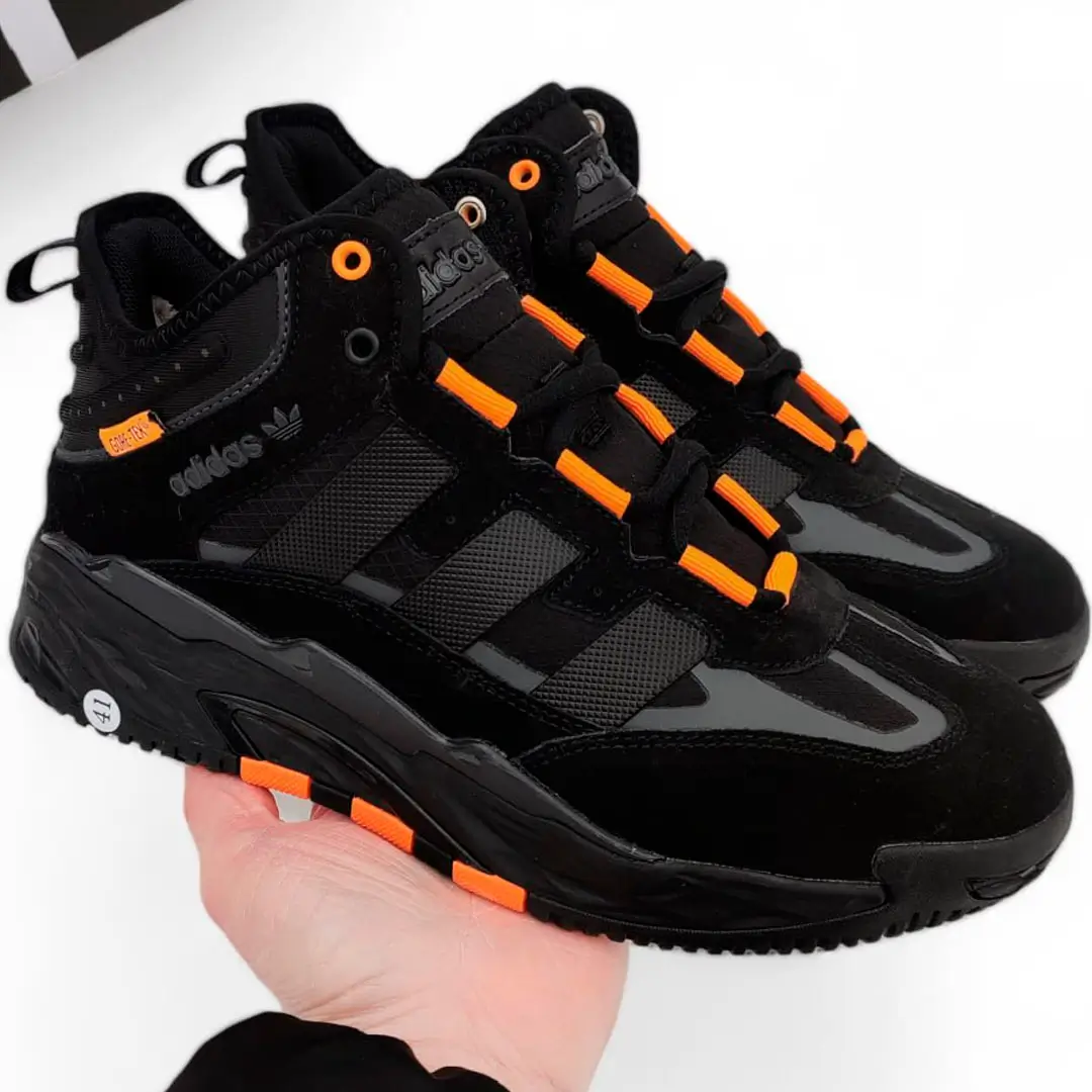 кросівки Adidas Niteball black orange