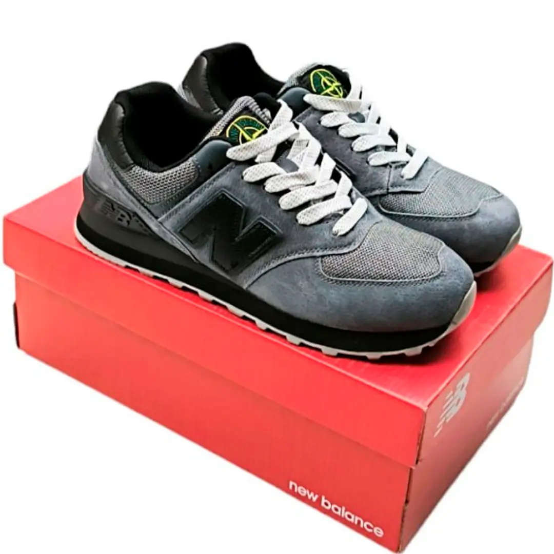 кросівки New Balance Stone Island сірі