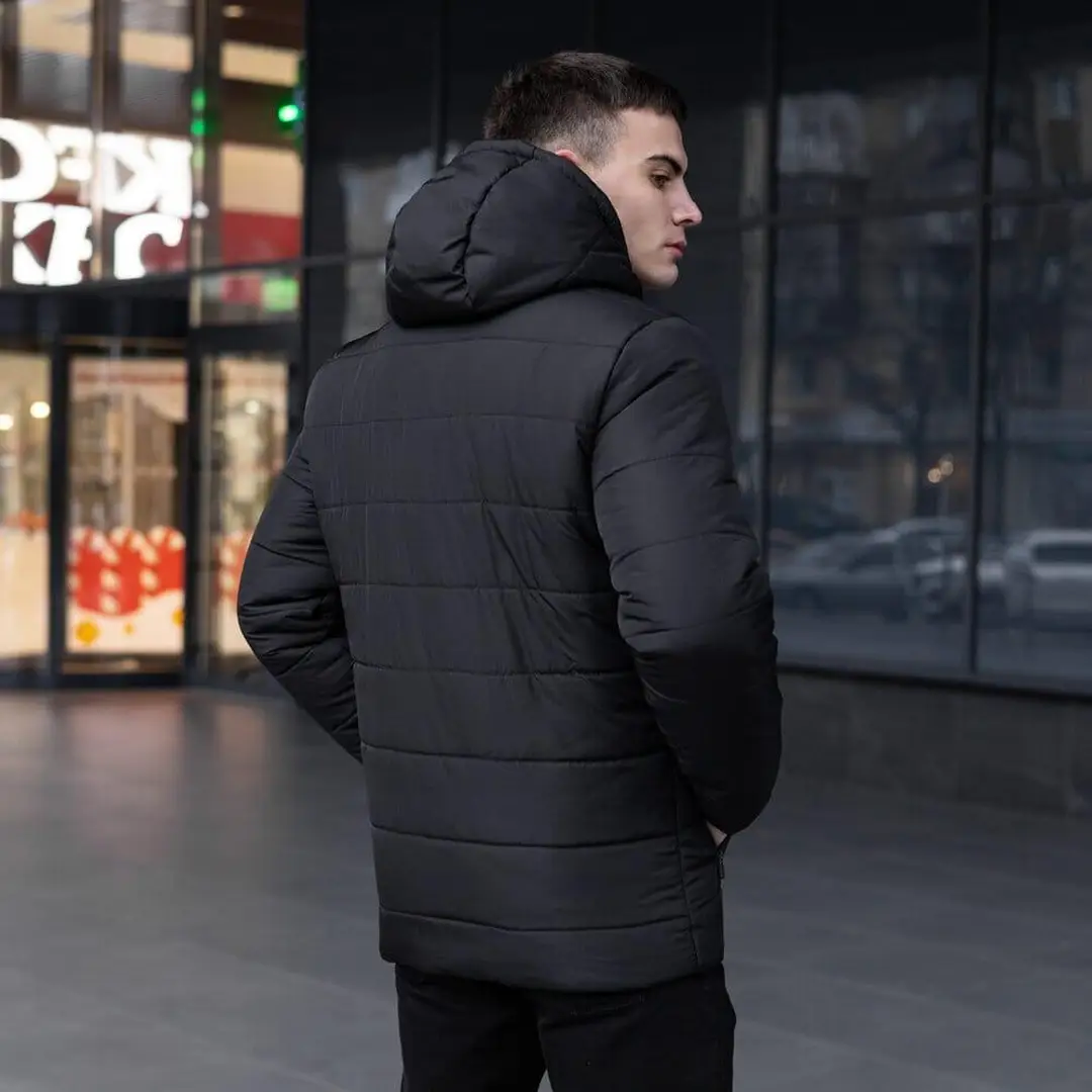 Чоловіча куртка Pobedov Winter Jacket Dzen чорна