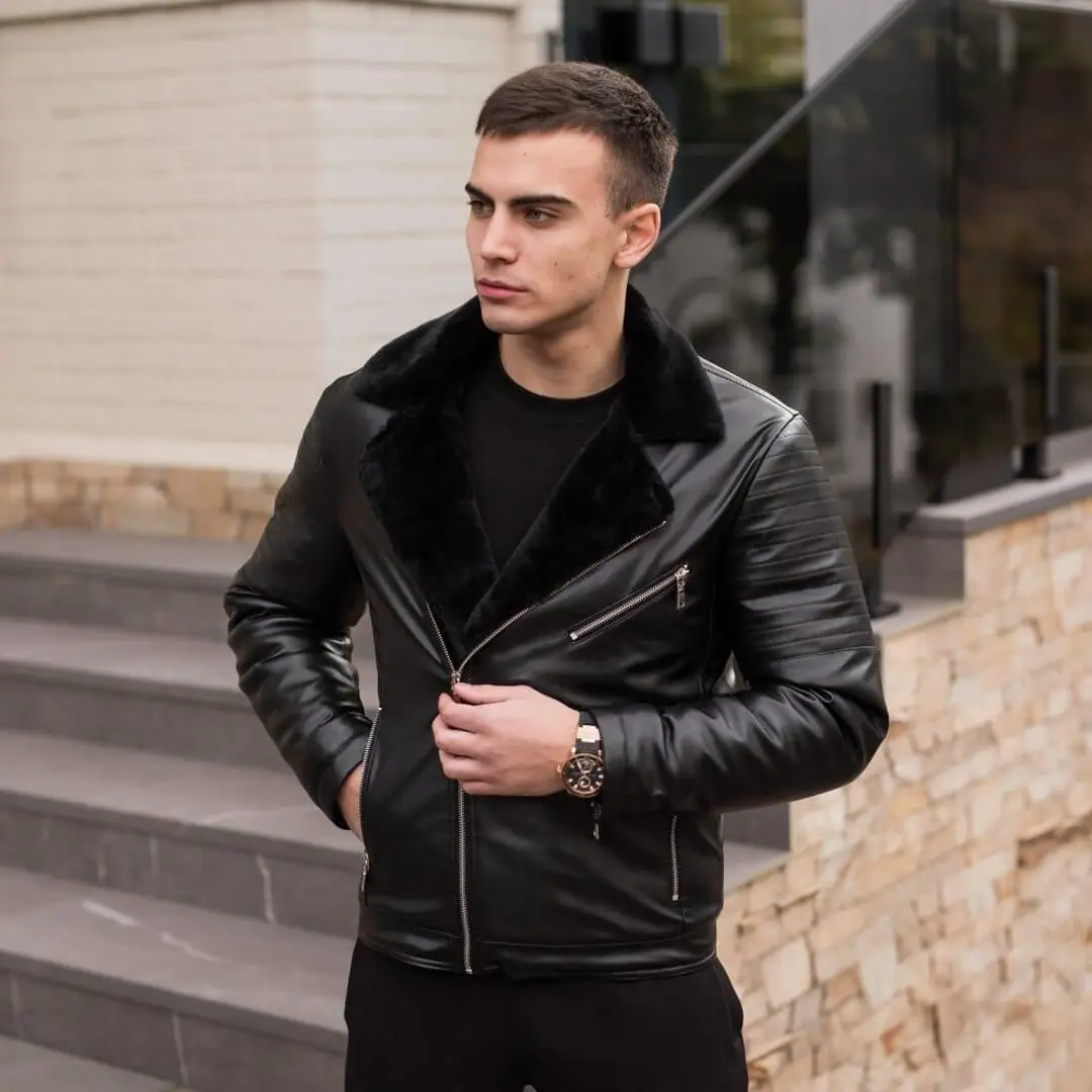 Чоловіча куртка Pobedov Winter Jacket V Black чорна