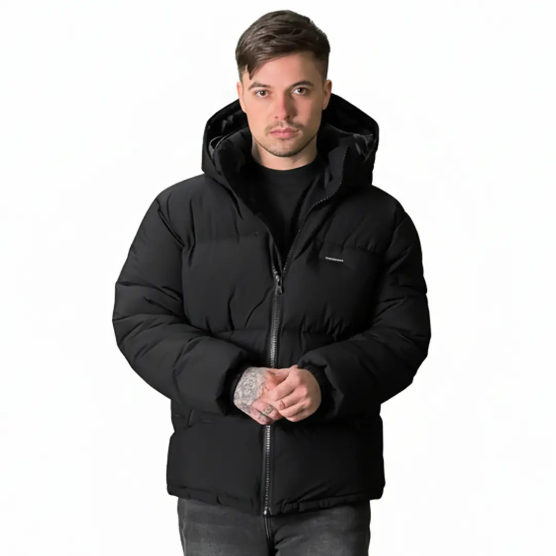 Чоловіча курточка пуховик (чорна)