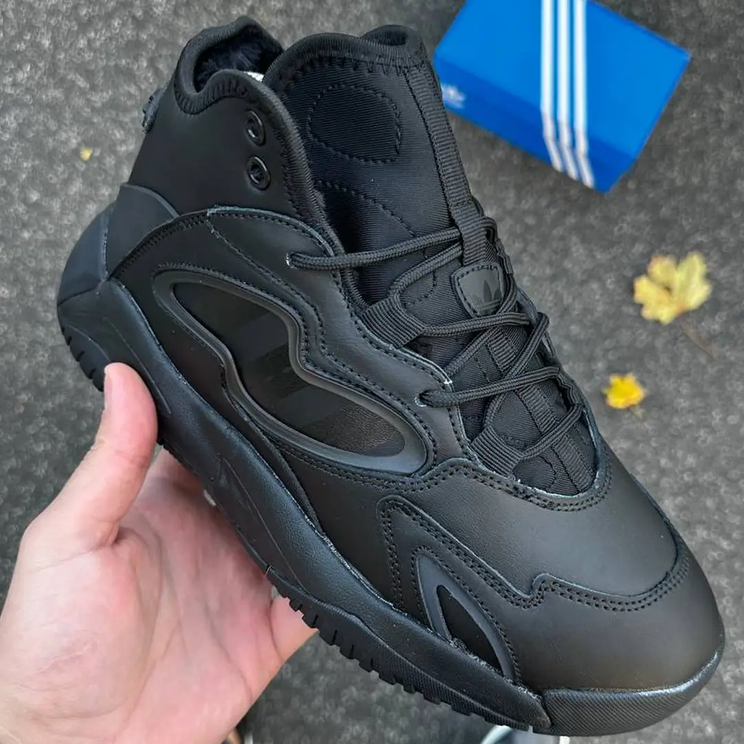 ЗИМОВІ КРОСІВКИ Adidas StreetBall II all black