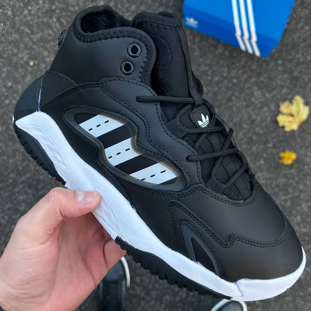 ЗИМОВІ КРОСІВКИ Adidas StreetBall II black White