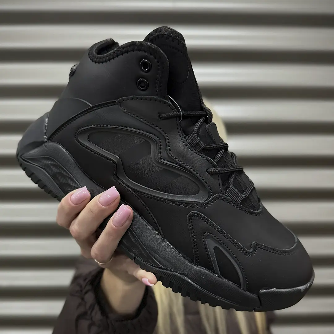 Зимові кросівки Adidas StreetBall II (all black)