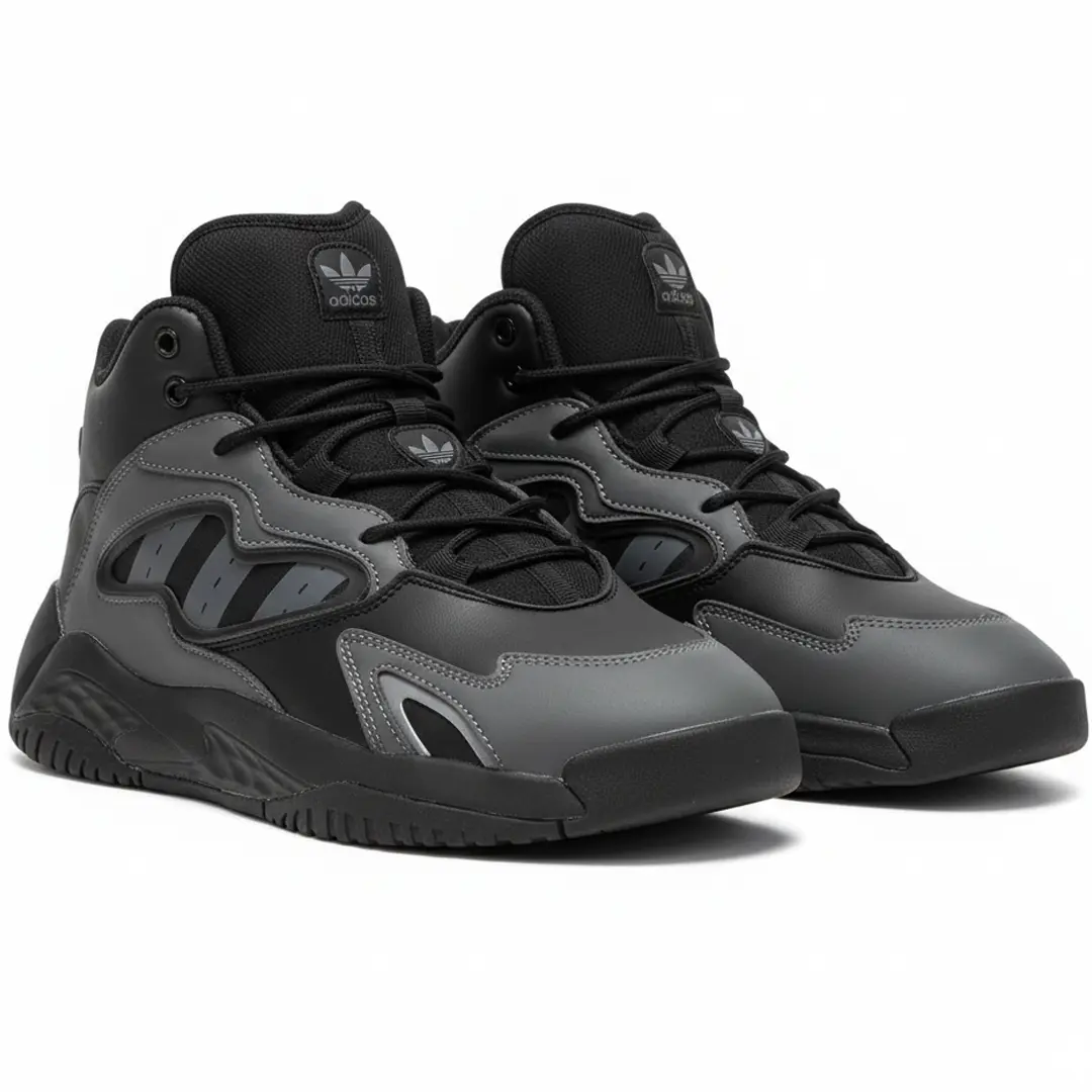Зимові кросівки Adidas StreetBall II (black gray)