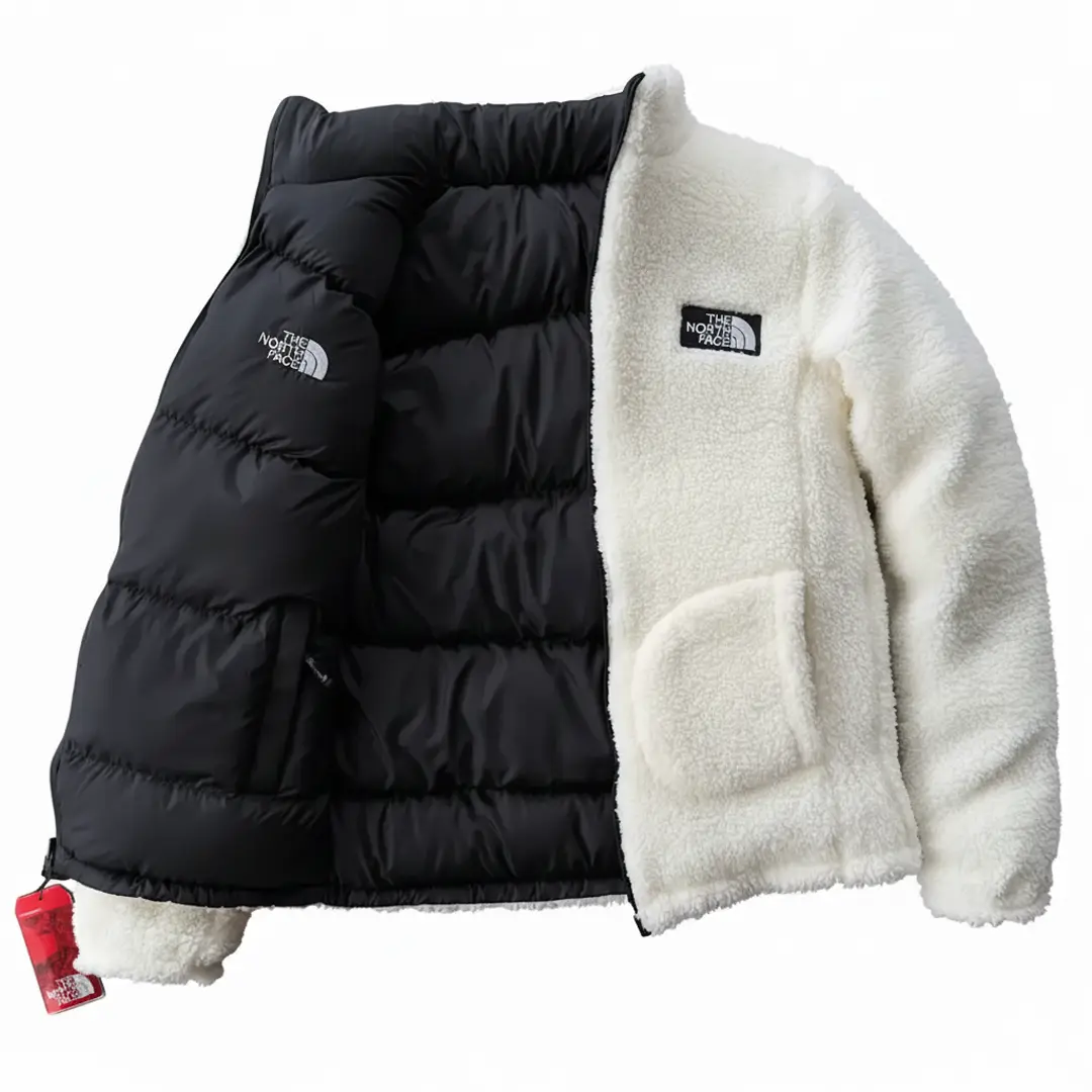 Чоловіча двостороння куртка THE NORTH FACE (чорно біла)