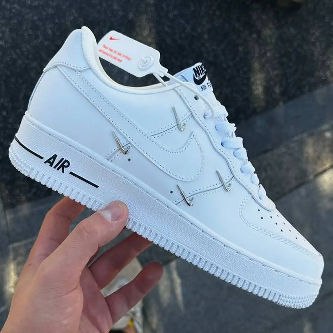 Кросівки Nike Air Force р білі шкіра ЛІЦЕНЗІЯ