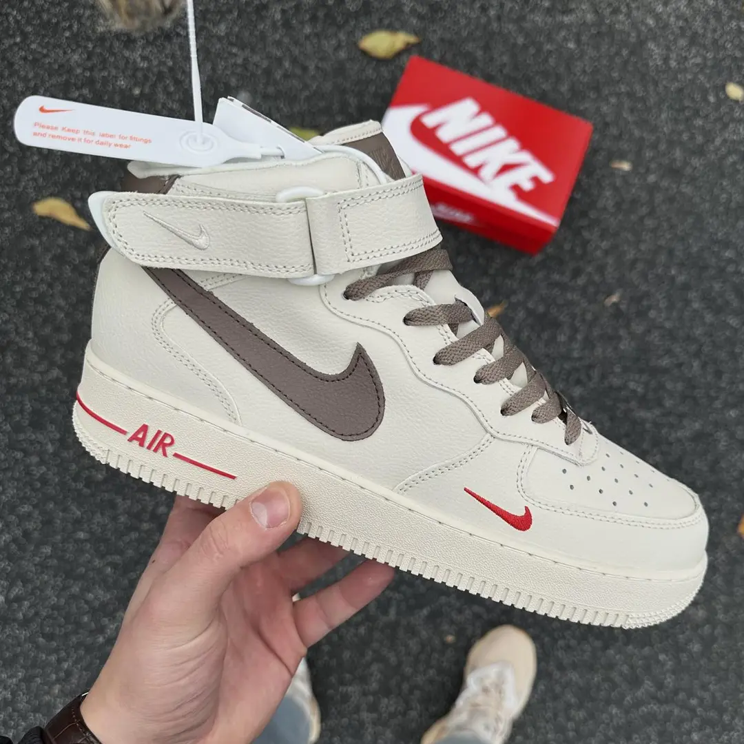 Кросівки зимові Nike Air Force high (Essenti mocco)