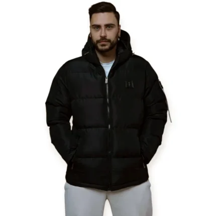 Зимові куртки Куртка чоловіча Stone Island (чорна) Орхідея
