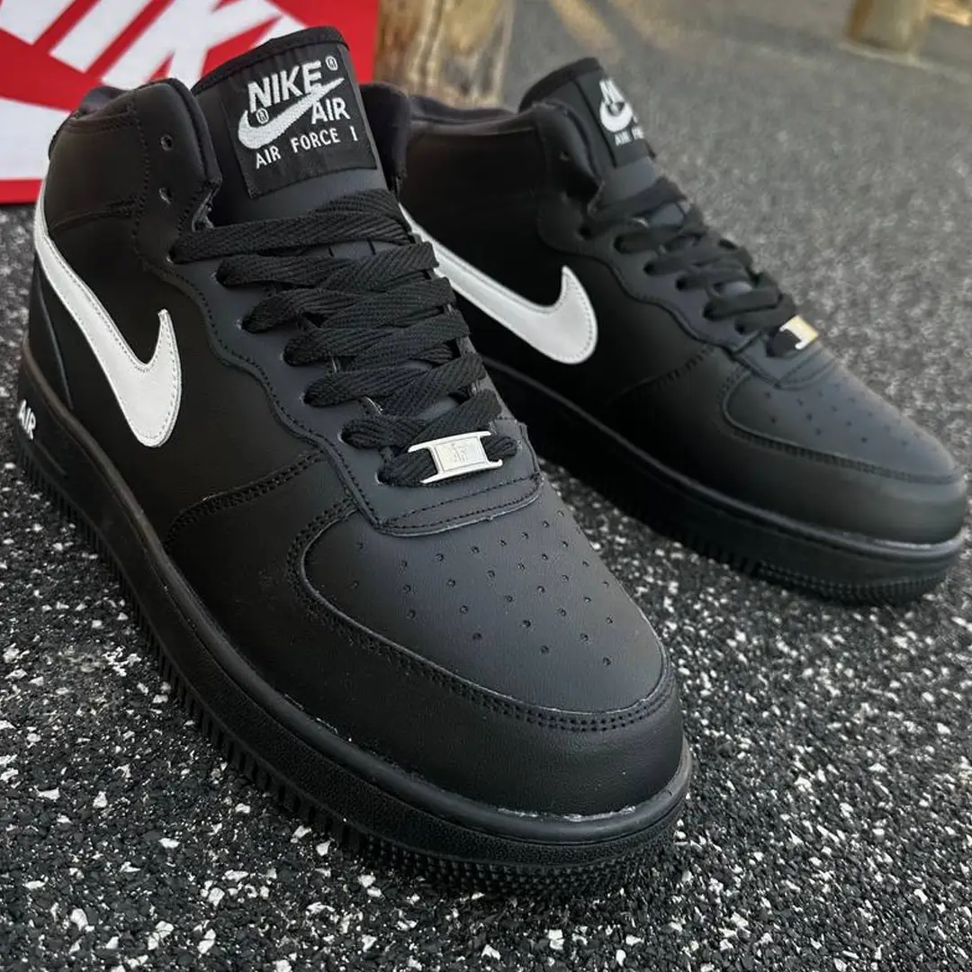 Nike Air Force чорні ТОП якість