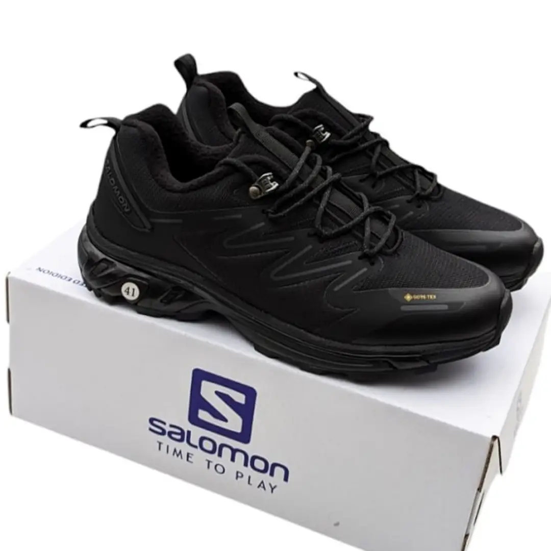 Чоловічі кросівки Salomon Xt rush Gore tex чорні