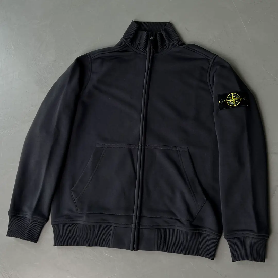 Олімпійка FULL ZIP SWEATSHIRT STONE ISLAND антрацит