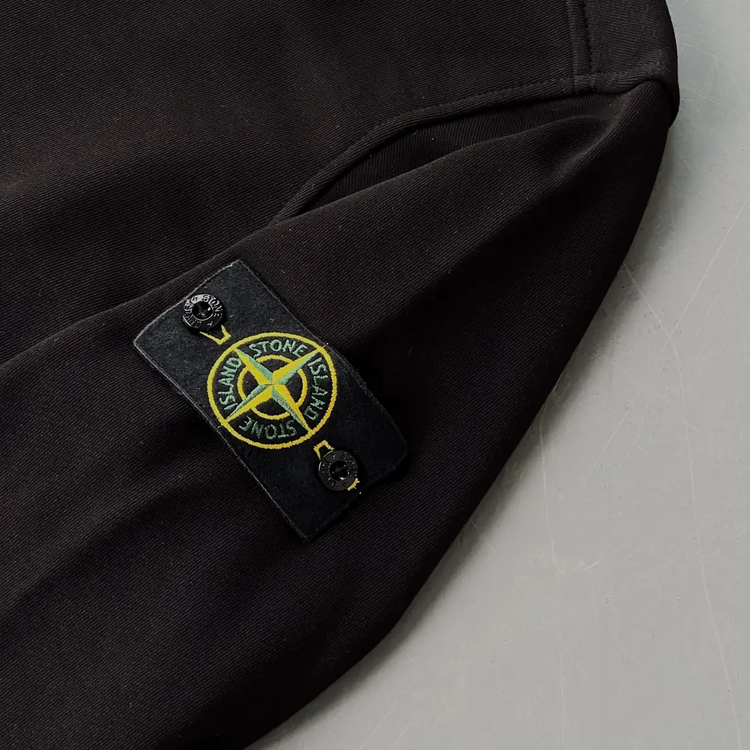 Олімпійка FULL ZIP SWEATSHIRT STONE ISLAND чорна