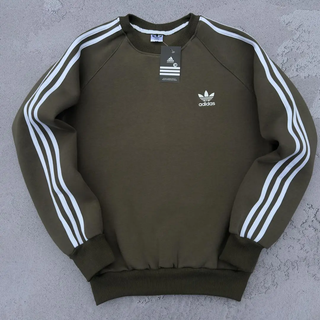 Світшот adidas зима хакі