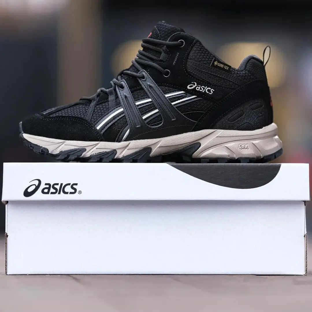 Зимові Кросівки ASICS Gel Sonoma GTX High Black Beige Fur