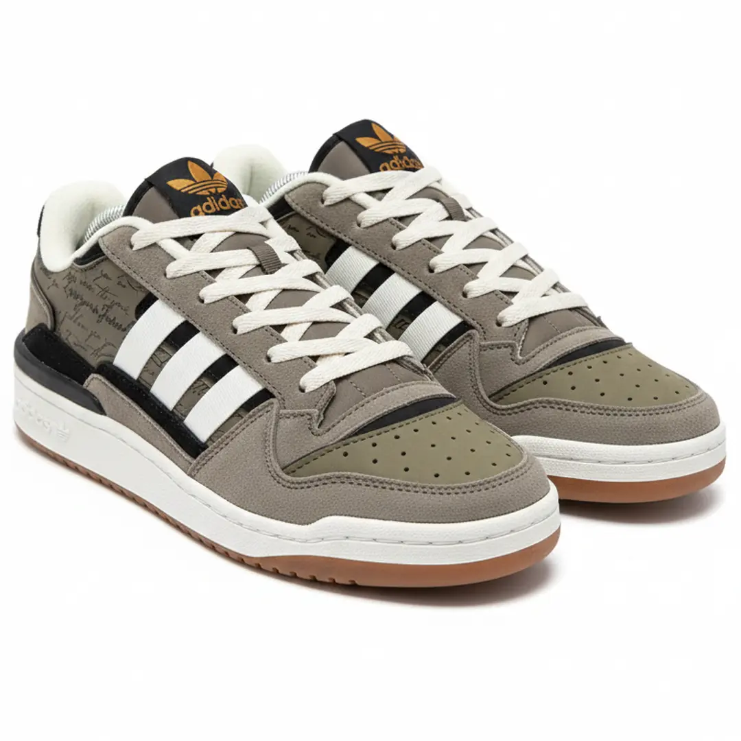 Adidas Forum Exhibit Low . (khaki)