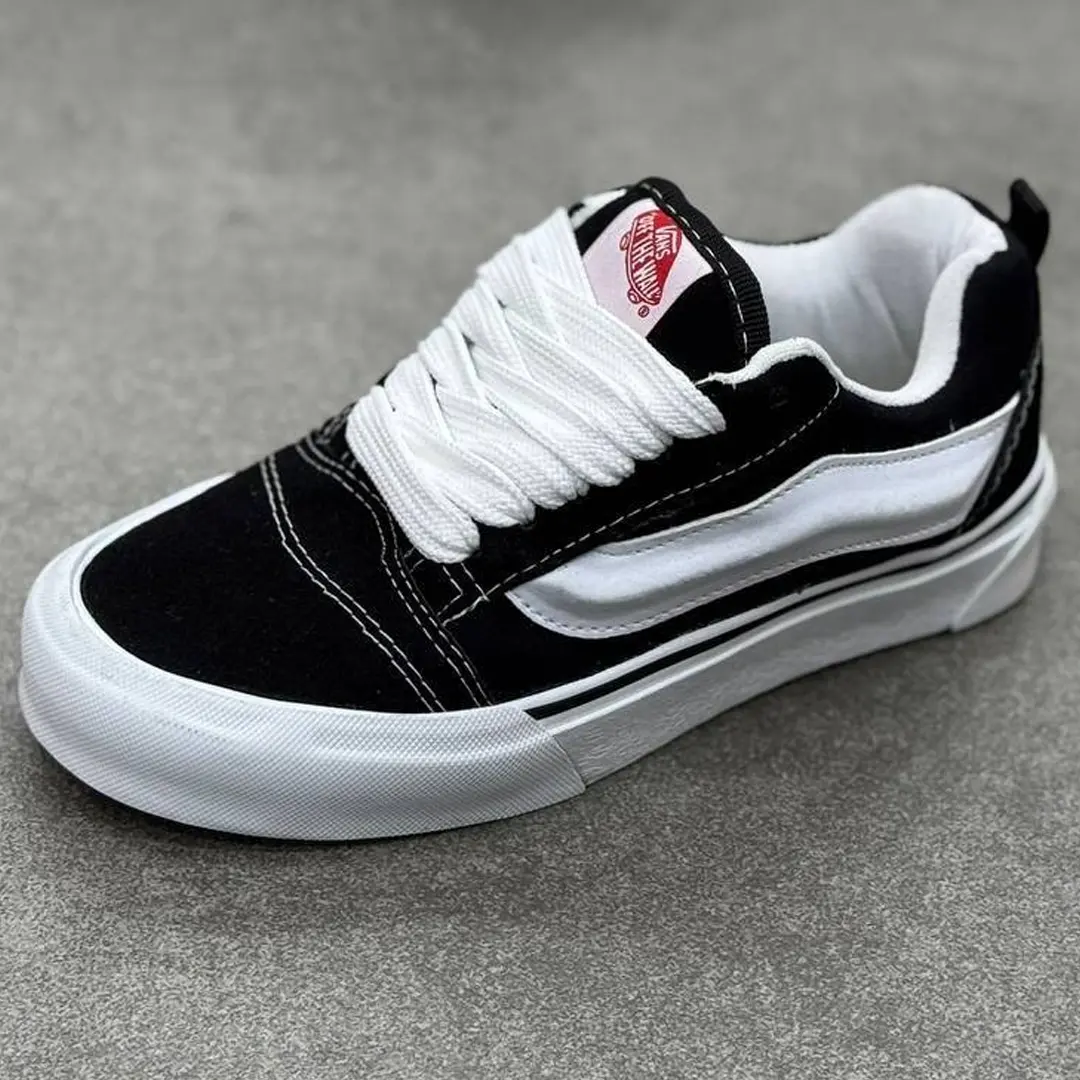 Кеди Vans Knu Skool (black & white)