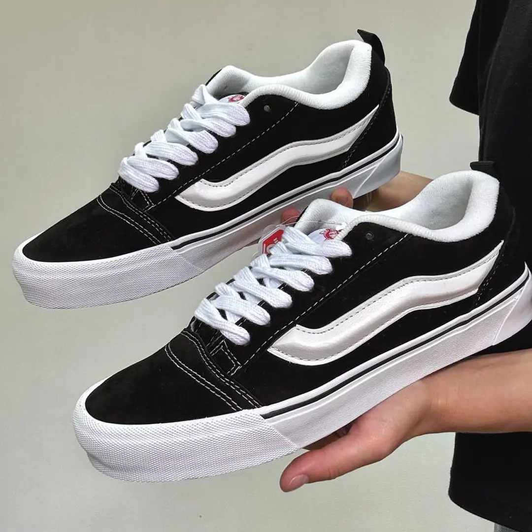 Кеди Vans Knu Skool (black & white)