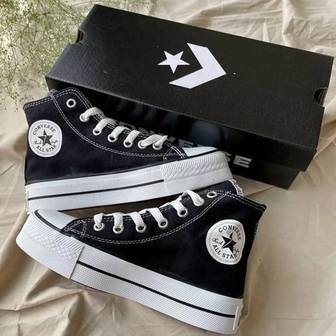 Кеди на платформі Converse All Star