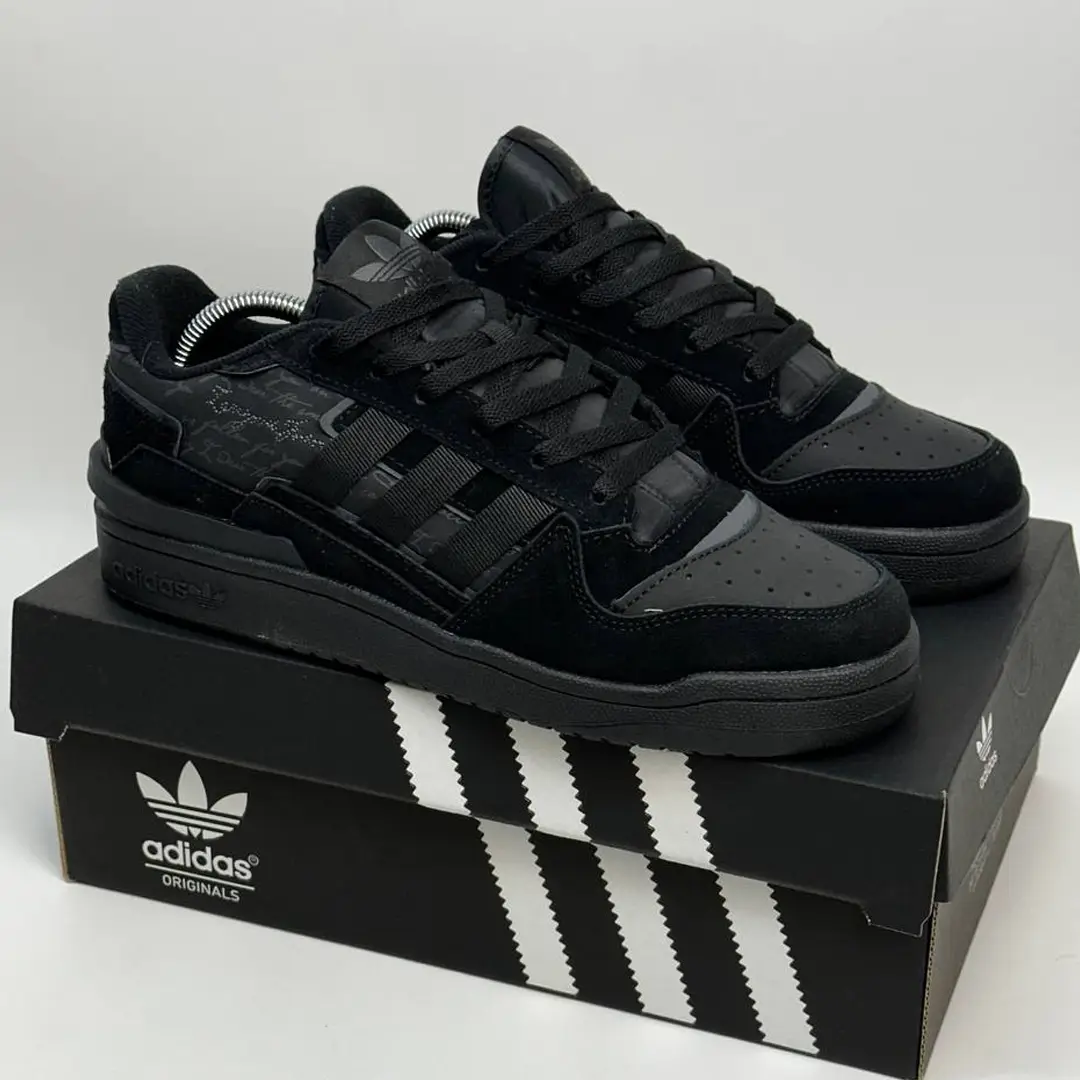 Кросівки Adidas Forum Exhibit Low all black