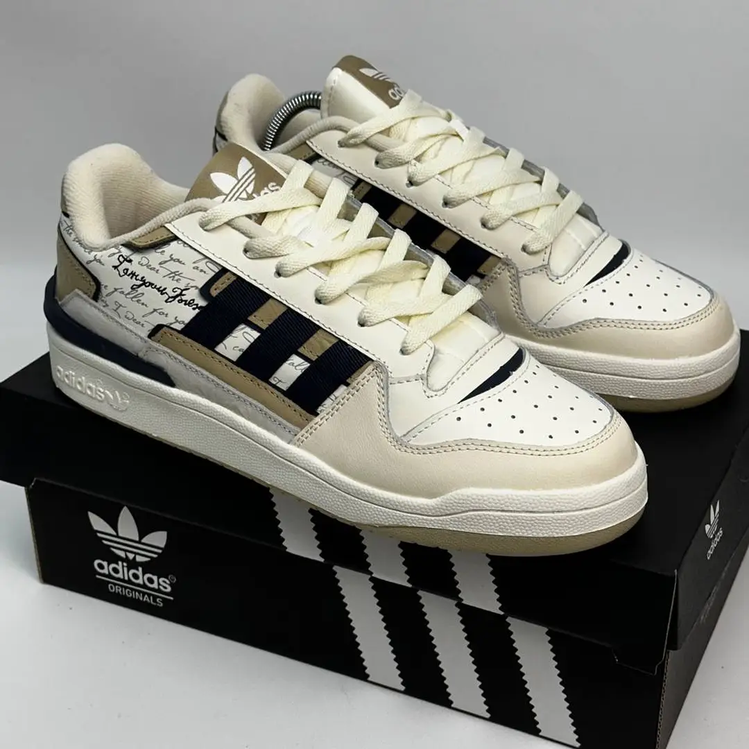 Кросівки Adidas Forum Exhibit Low creamy