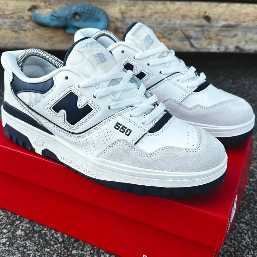 Кросівки New Balance white navy