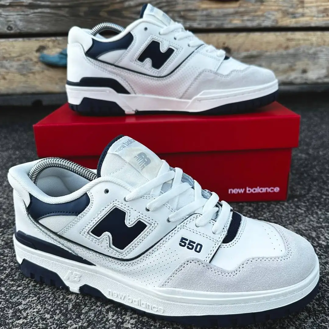 Кросівки New Balance white navy