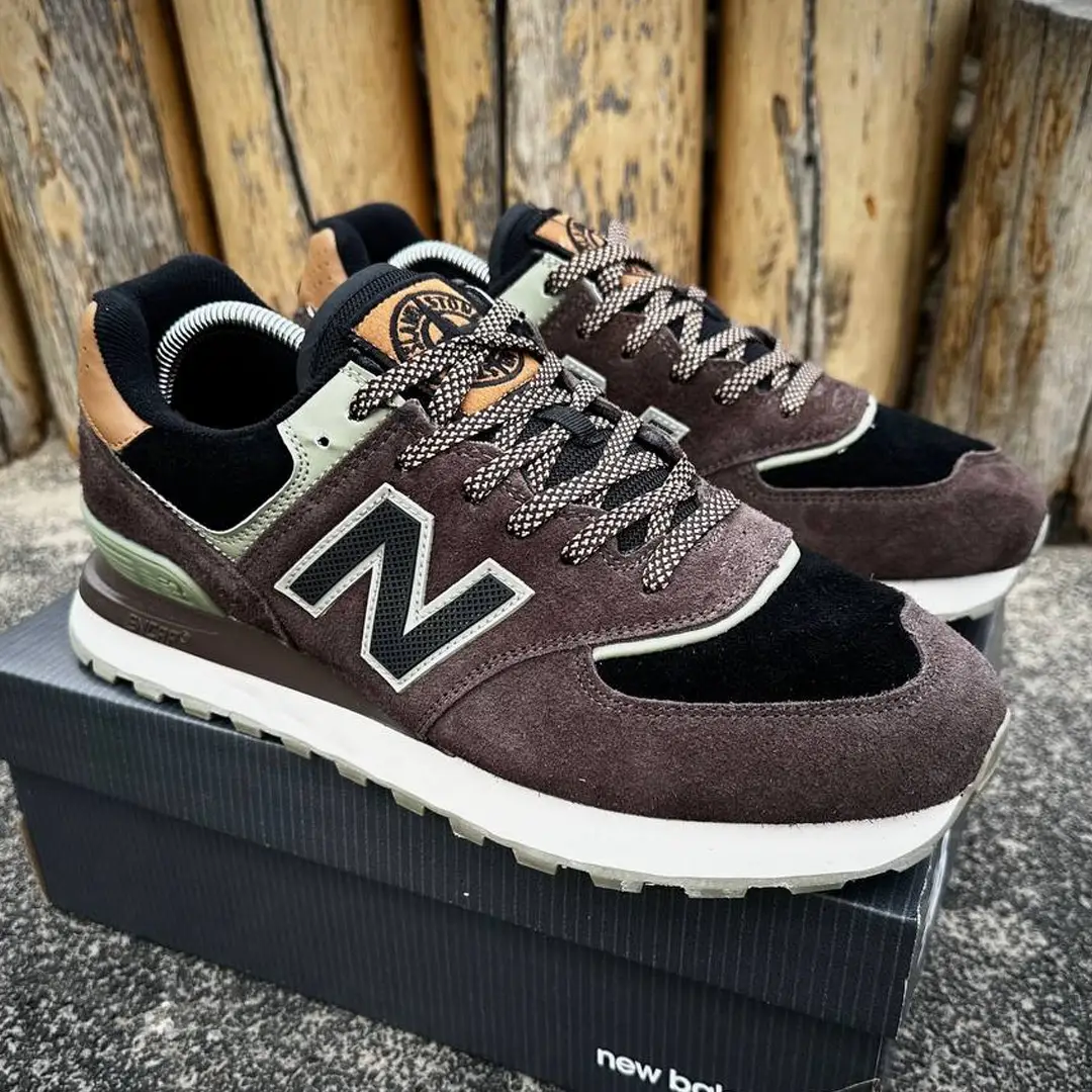 New Balance Х Stone Island brown