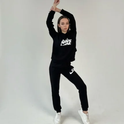 Спортивні костюми Жіночий спортивний костюм Nike (black) Орхідея