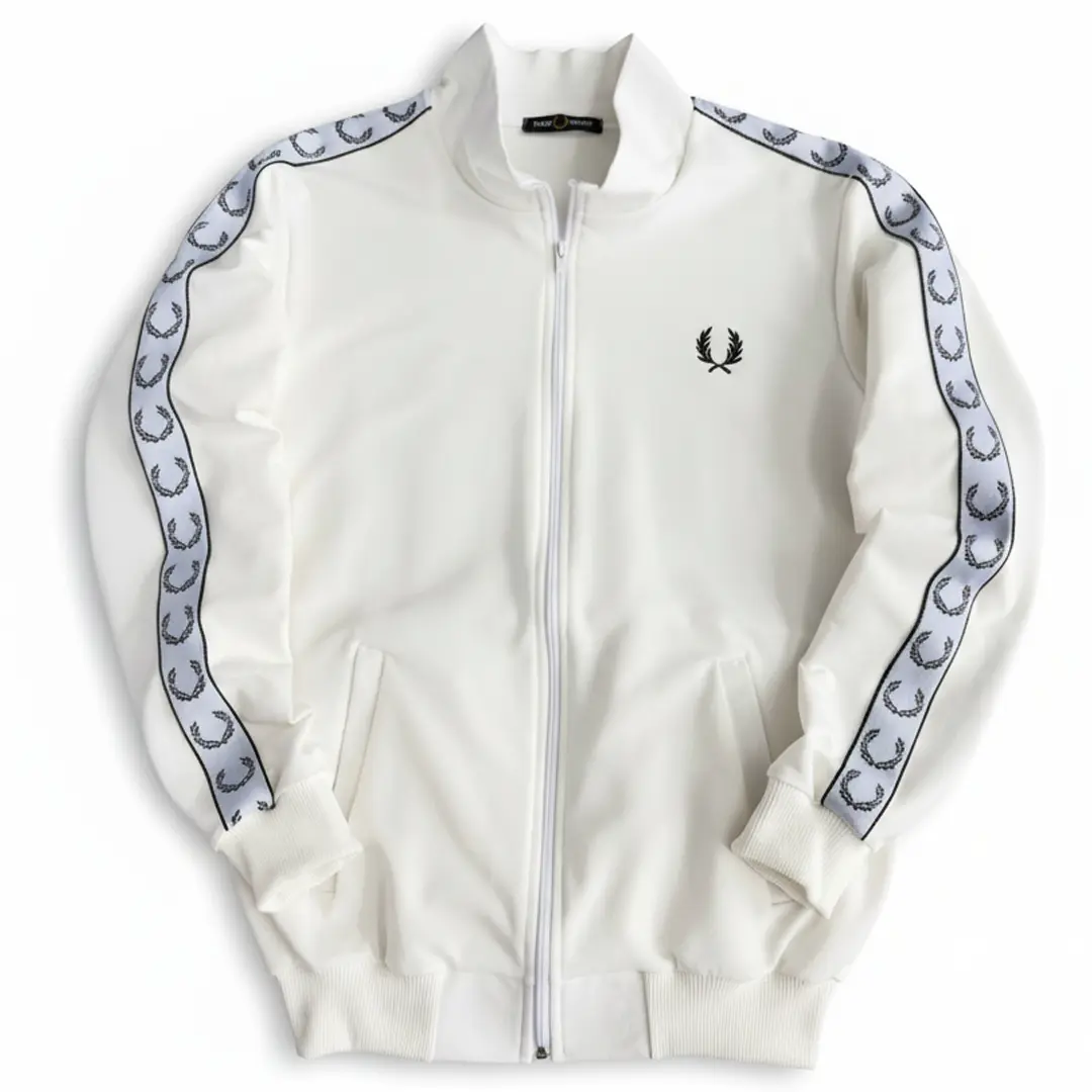 Кофта Fred Perry лампас (молочна)