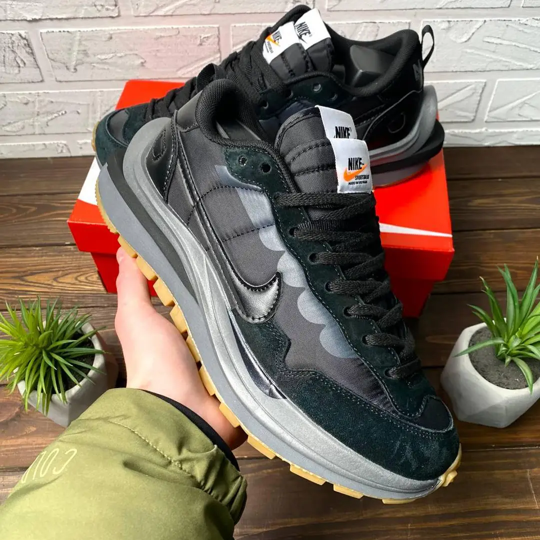 Кросівки Nike Sacai VaporWaffle Black Gum