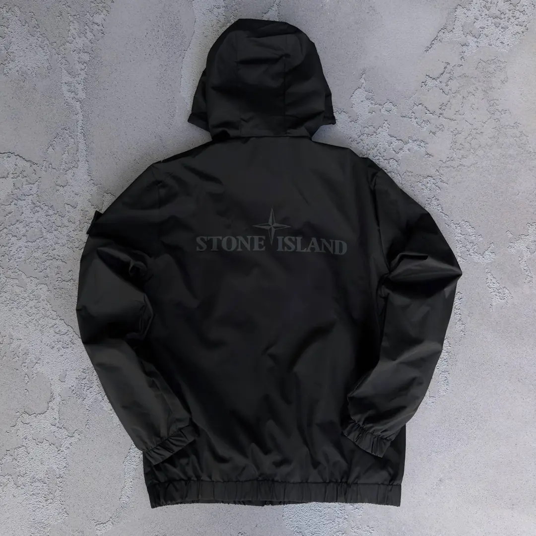 Вітрівка Stone Island чорна