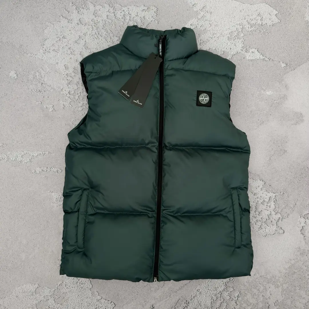 Жилет Stone Island смарагдовий