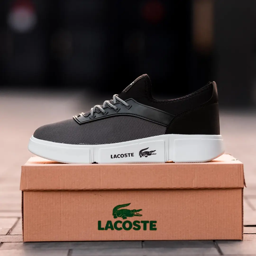 Чоловічі кросівки Lacoste Grey