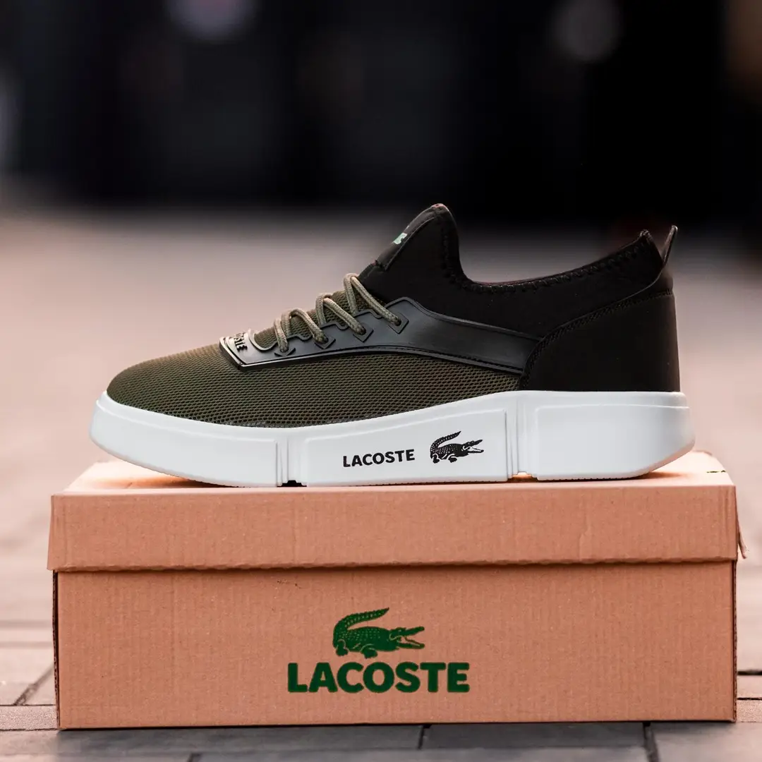 Чоловічі кросівки Lacoste Khaki