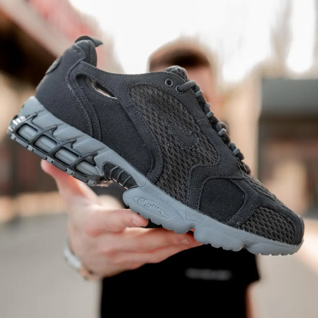 Кросівки Stussy x Nike Air Zoom Spiridon Cage BlackCool Grey