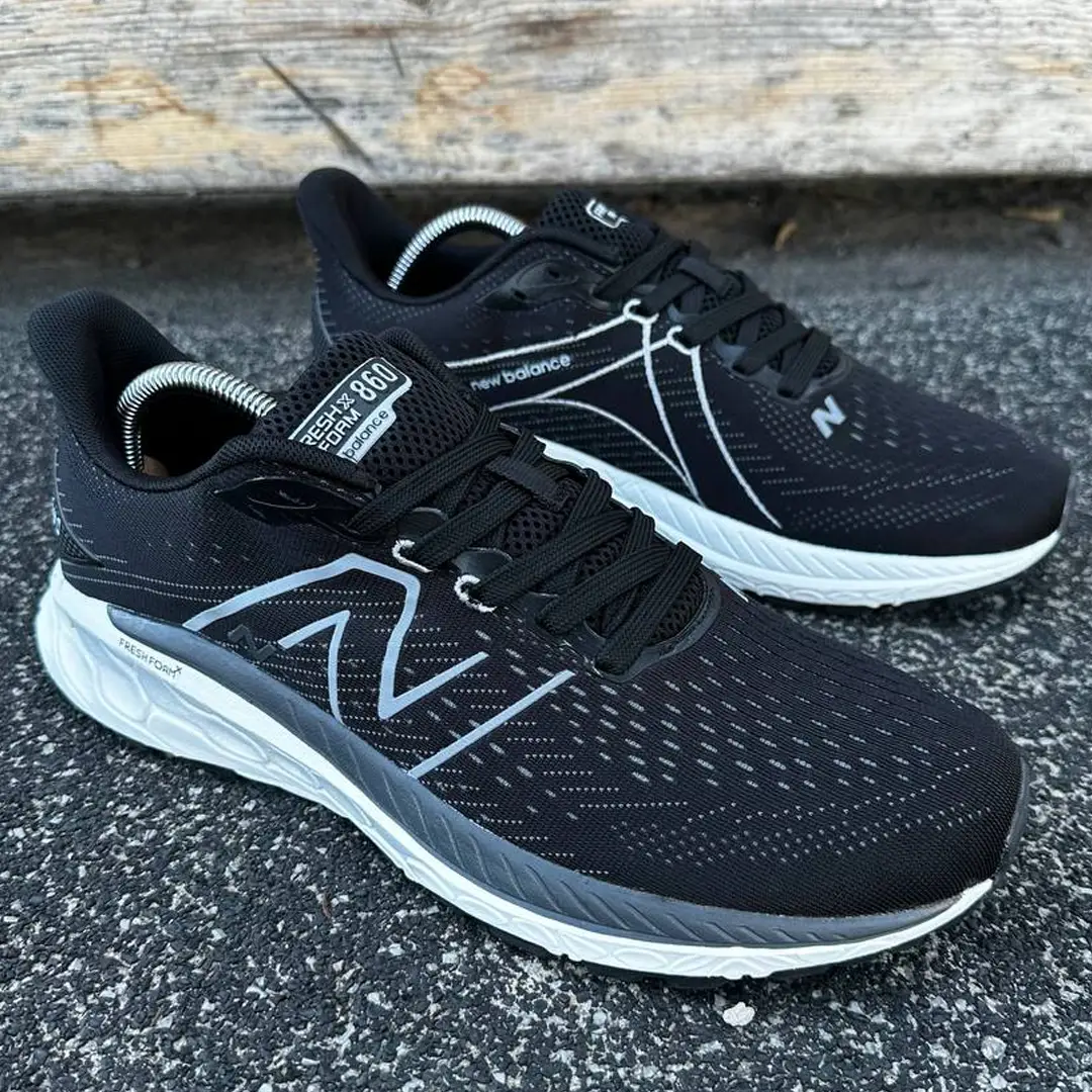 Для нього Кросівки New Balance Fresh Foam 860 (світло сірі) Магазин Орхідея Кросівки New Balance Fresh Foam (black white)