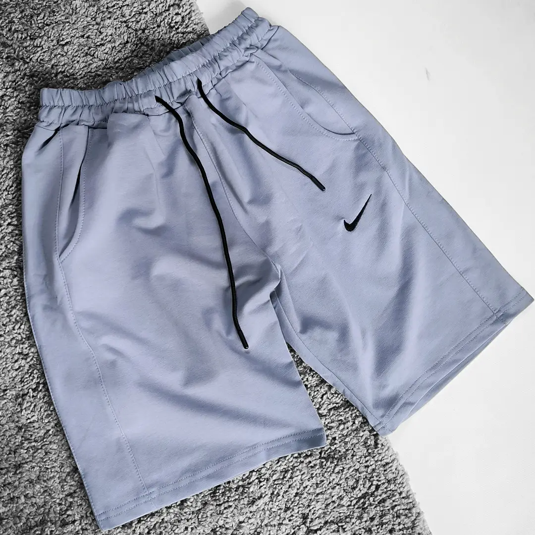 Спортивний одяг Чоловічий спортивний костюм Nike (чорний) Магазин Орхідея Чоловічі шорти Nike (сірі) вишивка