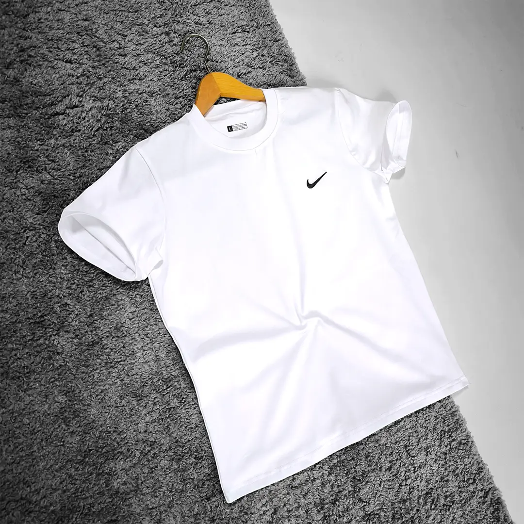 Спортивний одяг Чоловічий комплект Nike: штани + футболка (біла) Магазин Орхідея Nike штани + футболка (біла) лого вишивка
