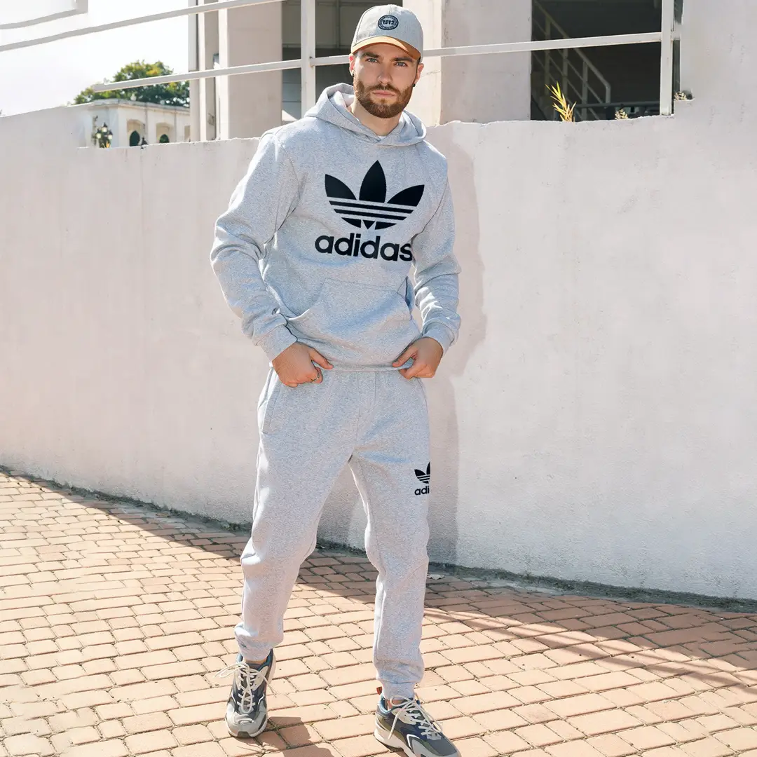 Спортивний одяг Чоловічий спортивний костюм Nike (хакі) Магазин Орхідея Чоловічий спортивний костюм Adidas