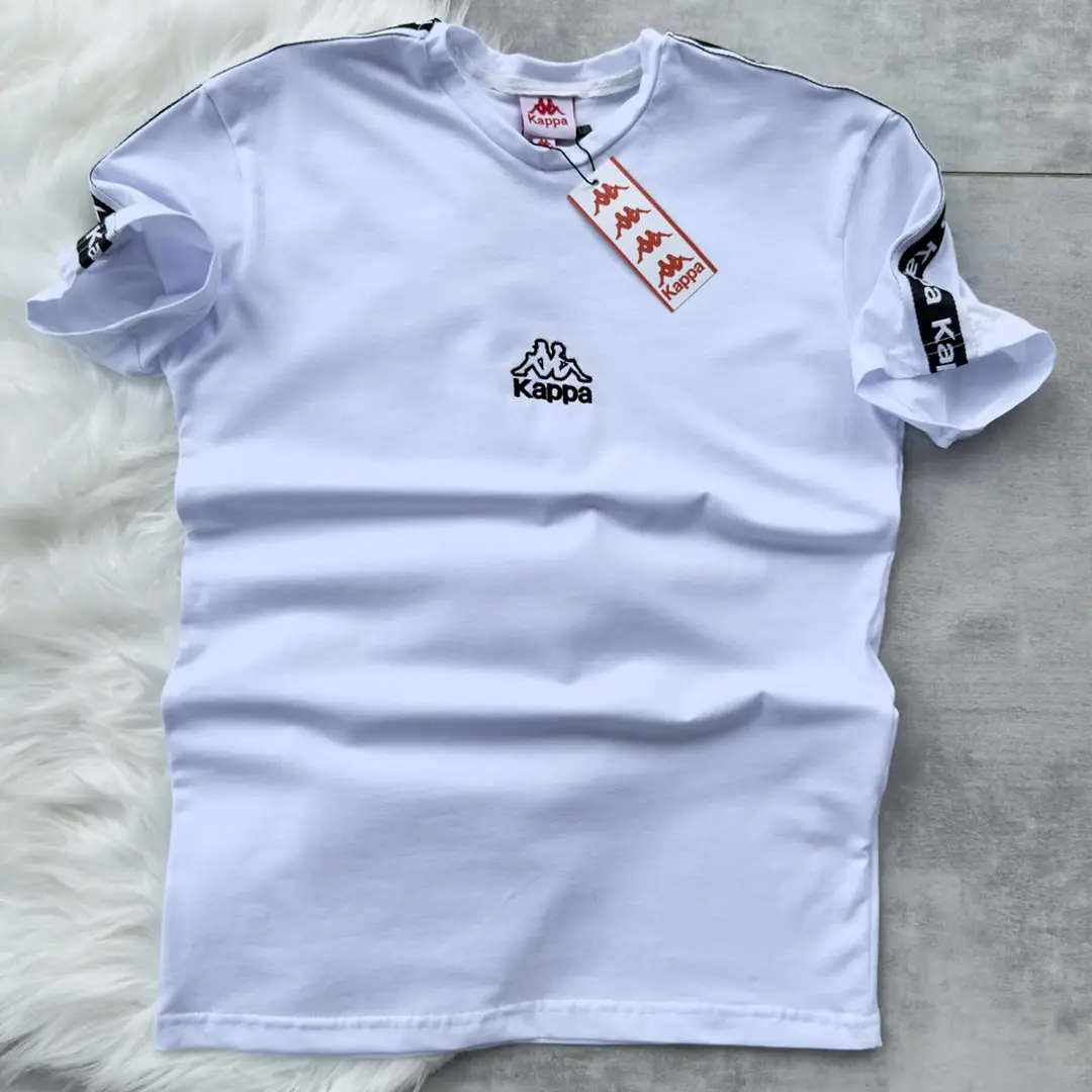 Спортивний одяг Футболка C.P. Company (біла) Магазин Орхідея Футболка Kappa лампас (біла)