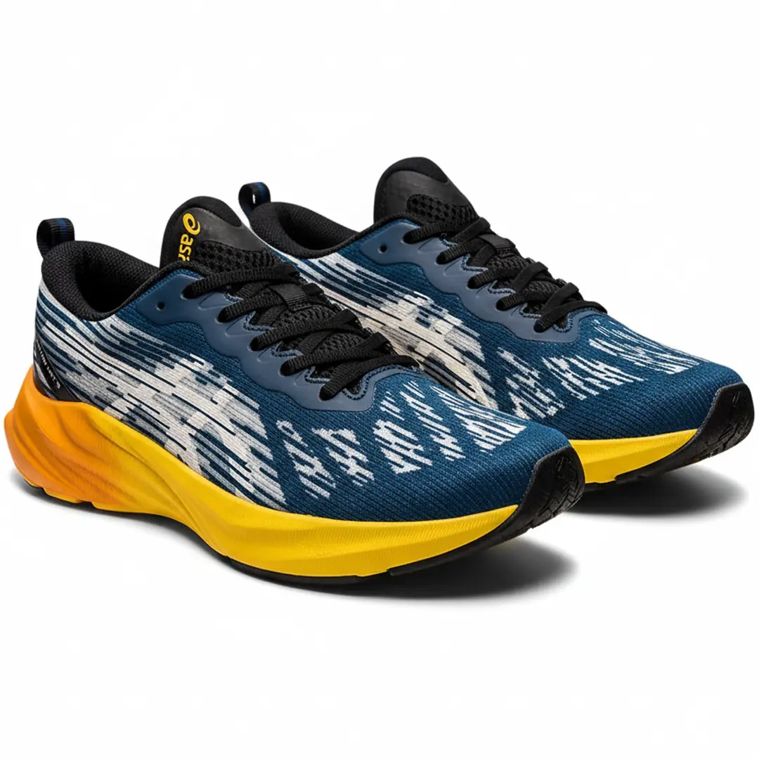 Кросівки ASICS Novablast (blue & orange)