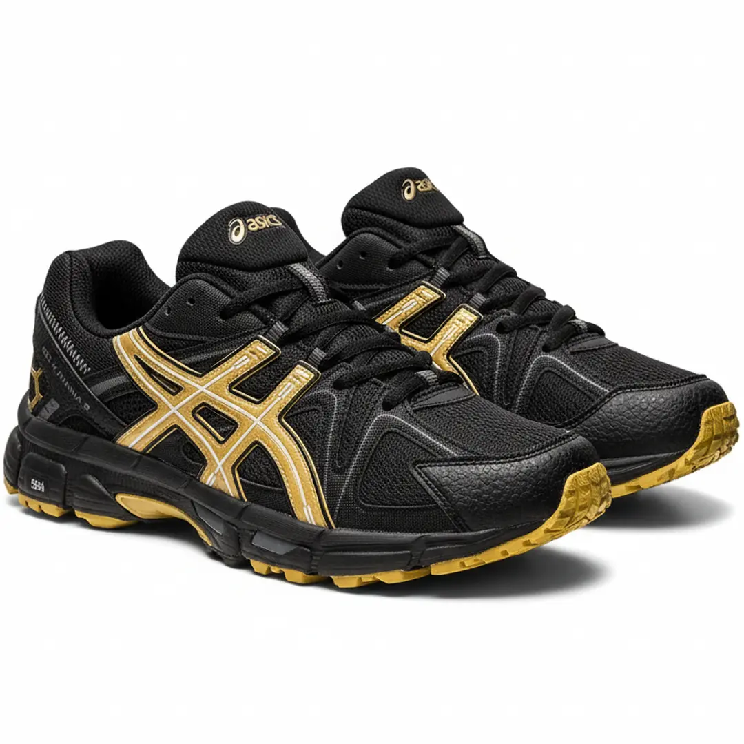 Кросівки Asics Gel Kahana (black & gold)