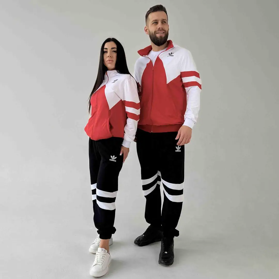 Спортивний одяг Спортивний костюм унісекс Adidas (синій) Магазин Орхідея Спортивний костюм унісекс Adidas (червоний)