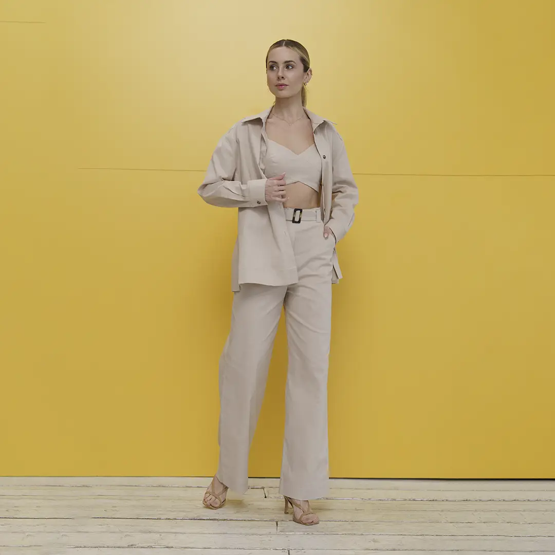 Для неї Жіночий костюм “Alessandra long” рожевий Магазин Орхідея Жіночий костюм Alessandra long беж